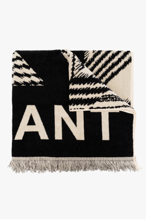 【送料&関税込】Isabel Marant Beach Towel With Logo Isabel Marant - Soverato cotton beach towel Isabel Marant